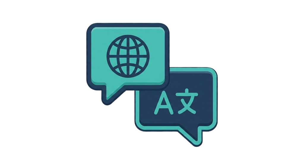 çok dilli konuşma ikonu